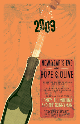 Hope & Olive New Years 08 Party